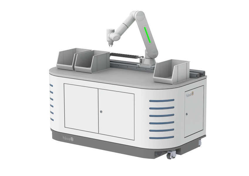 Robot au poste de travail häwa Cobot