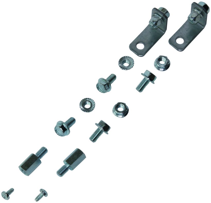 Jeu de fixation pour platine de montage partielle sur la fixation centrale