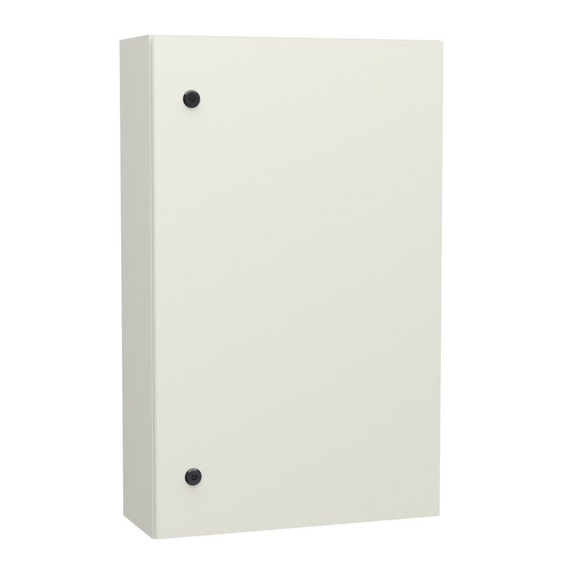 Coffret mural série 33 en tôle d'acier, 1 porte