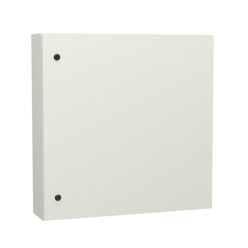 Coffret mural série 33 en tôle d'acier, 1 porte