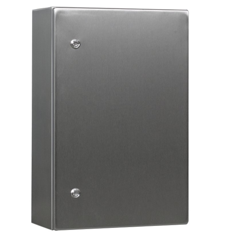 Coffret mural série 33, acier inoxydable, 1 porte Coffret mural série 33, acier inoxydable, 1 porte
