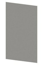 Panneau arrière vissé en tôle d‘acier