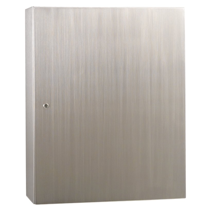 Coffret mural série 33, acier inoxydable, 1 porte Coffret mural série 33, acier inoxydable, 1 porte