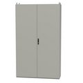 Armoire Tôle d'acier H390, deux portes