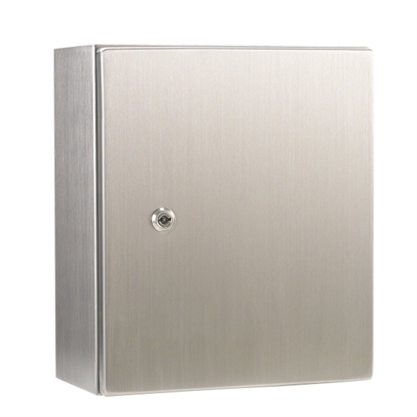 Coffret mural série 33, acier inoxydable, 1 porte Coffret mural série 33, acier inoxydable, 1 porte