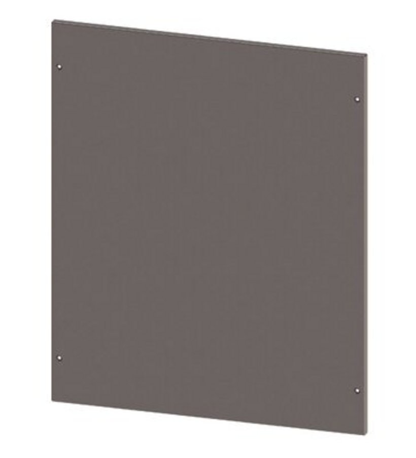 Panneau arrière à vis en acier inoxydable