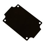 Platine de montage pour boîtiers en matiére plastique polyester