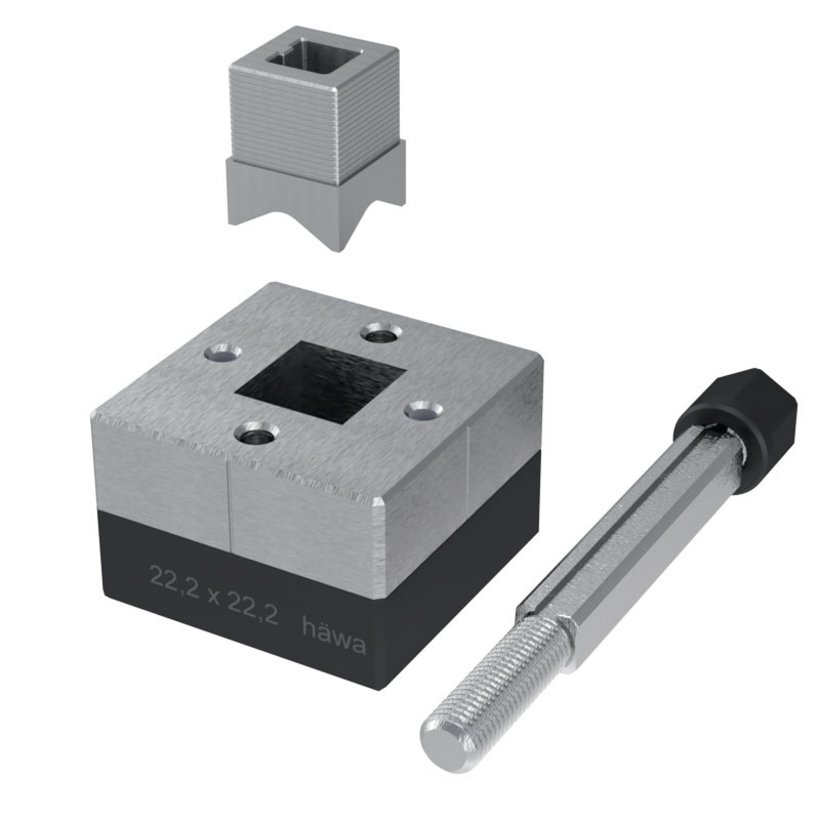 Emporte-pièce carré 22,2